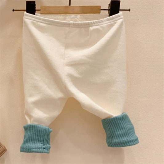 Contrast Color Cotton Leggings バイカラー ストレッチ レギンス【mh0012682】