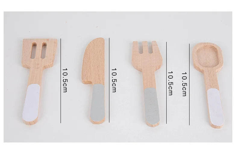 -☺︎ キッズトイ ウッドトイ おままごと 焼き鳥 BBQ キッチンツールセット - mamahalo shop - Toy (おもちゃ・木製玩具)etc. - べビー服 - 子供服 - 男の子 - 女の子