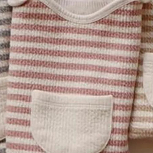 -ベビースリーパー ボーダー 寝袋 パジャマ【mh0003540】 - mamahalo shop - スリーパー - べビー服 - 子供服 - 男の子 - 女の子