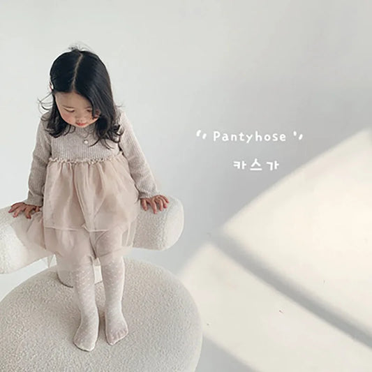 -ベビー キッズ レース タイツ ソックス【mh0003512】 - mamahalo shop - ベビー用靴下・タイツ - べビー服 - 子供服 - 男の子 - 女の子