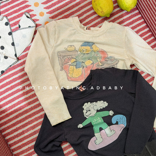 Long Sleeve Sweatshirt T Shirt 長袖 スウェット トップス【mh0012078】