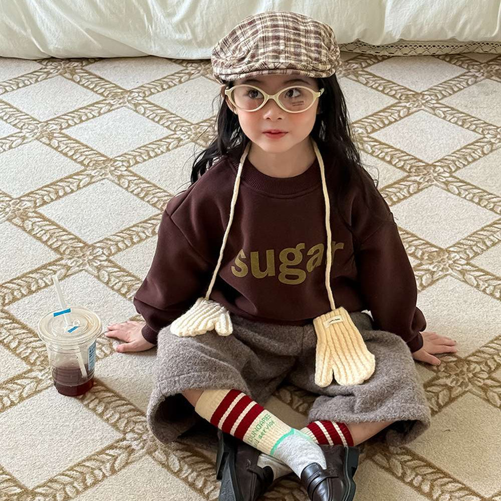 裏起毛長袖トレーナー | ロゴプリントビッグシルエット | オーバーサイズスウェット【mh0011466】