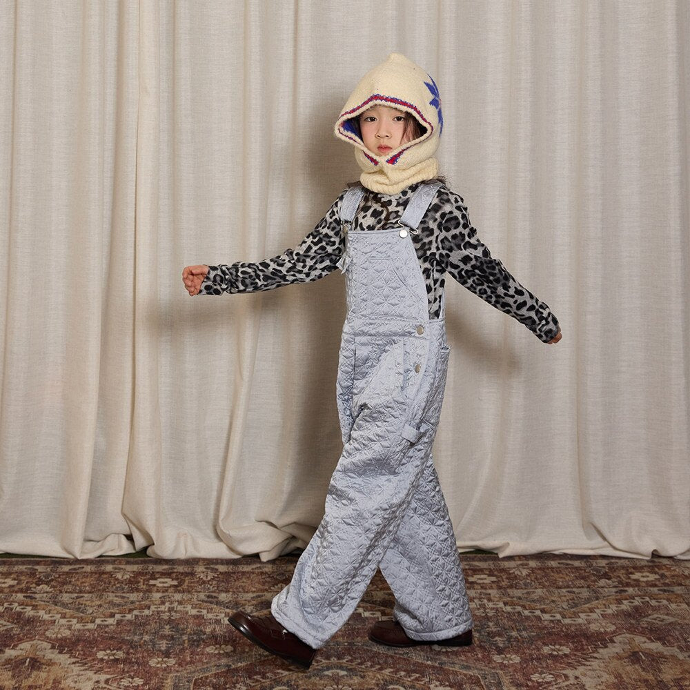 yummy&rocky | Imported Quilted Cotton Warm Bib Pants キルティング中綿サロペット【mh0020095】