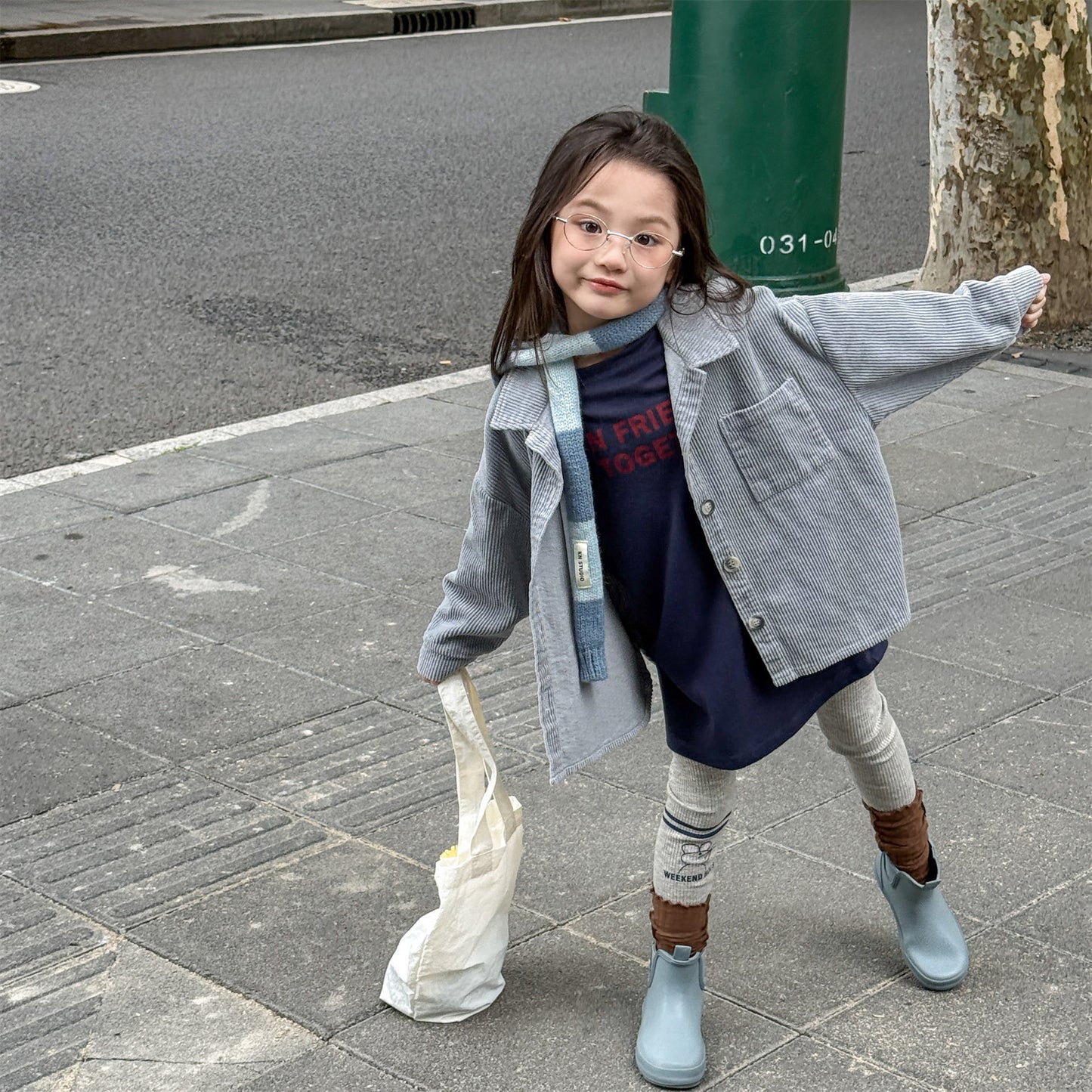 -コーデュロイシャツジャケット シャツコート【mh0010804】 - mamahalo shop - 長袖シャツ・ブラウス - べビー服 - 子供服 - 男の子 - 女の子