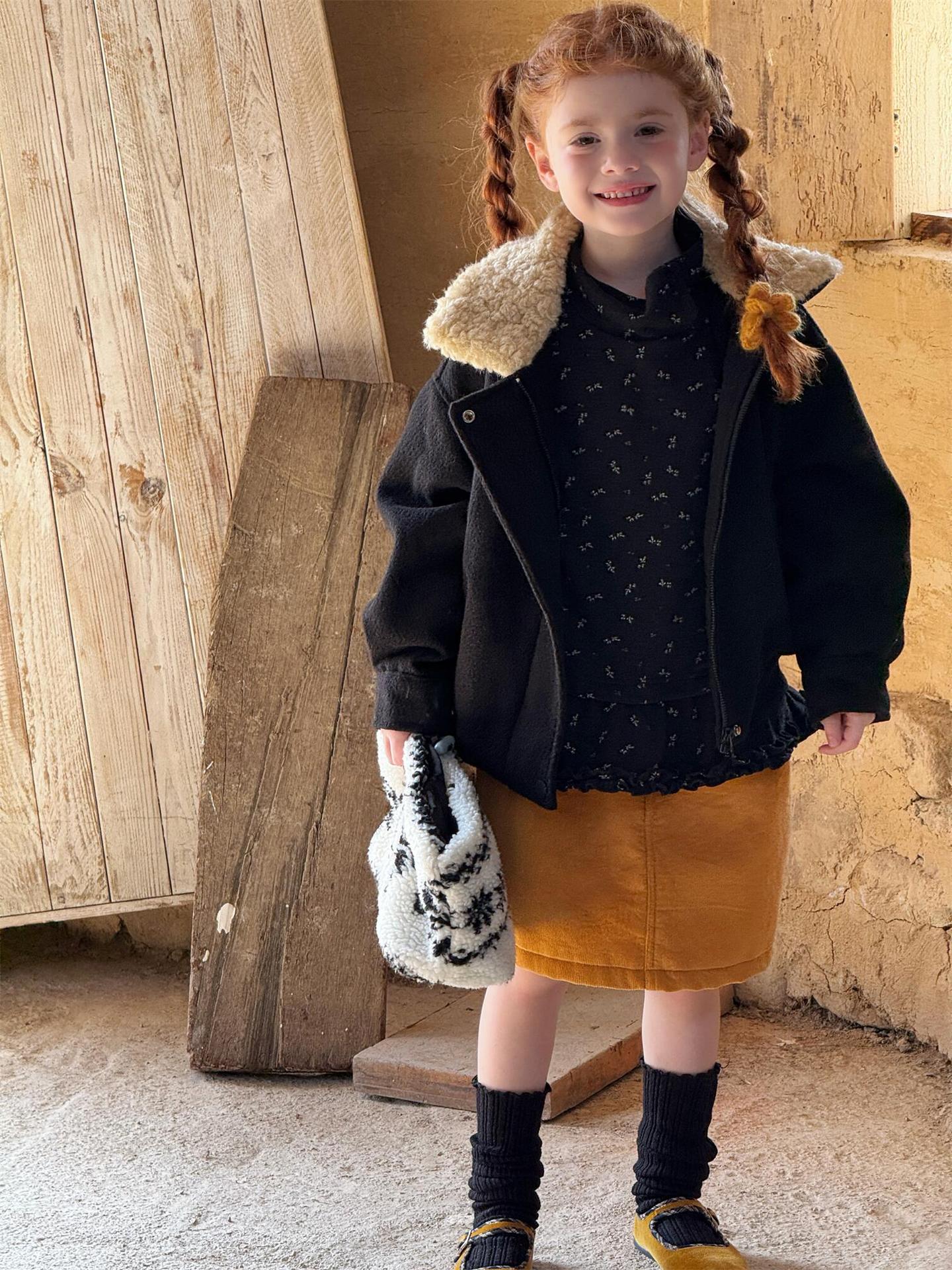 ブルゾンジャケット 裏ボアフリース アウターコート【mh0011771】