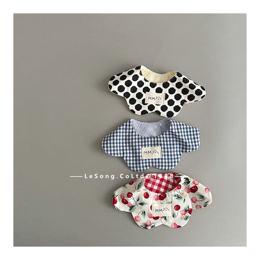 ベビースタイ ビフ フラワー サークル よだれかけ【mh0011818】