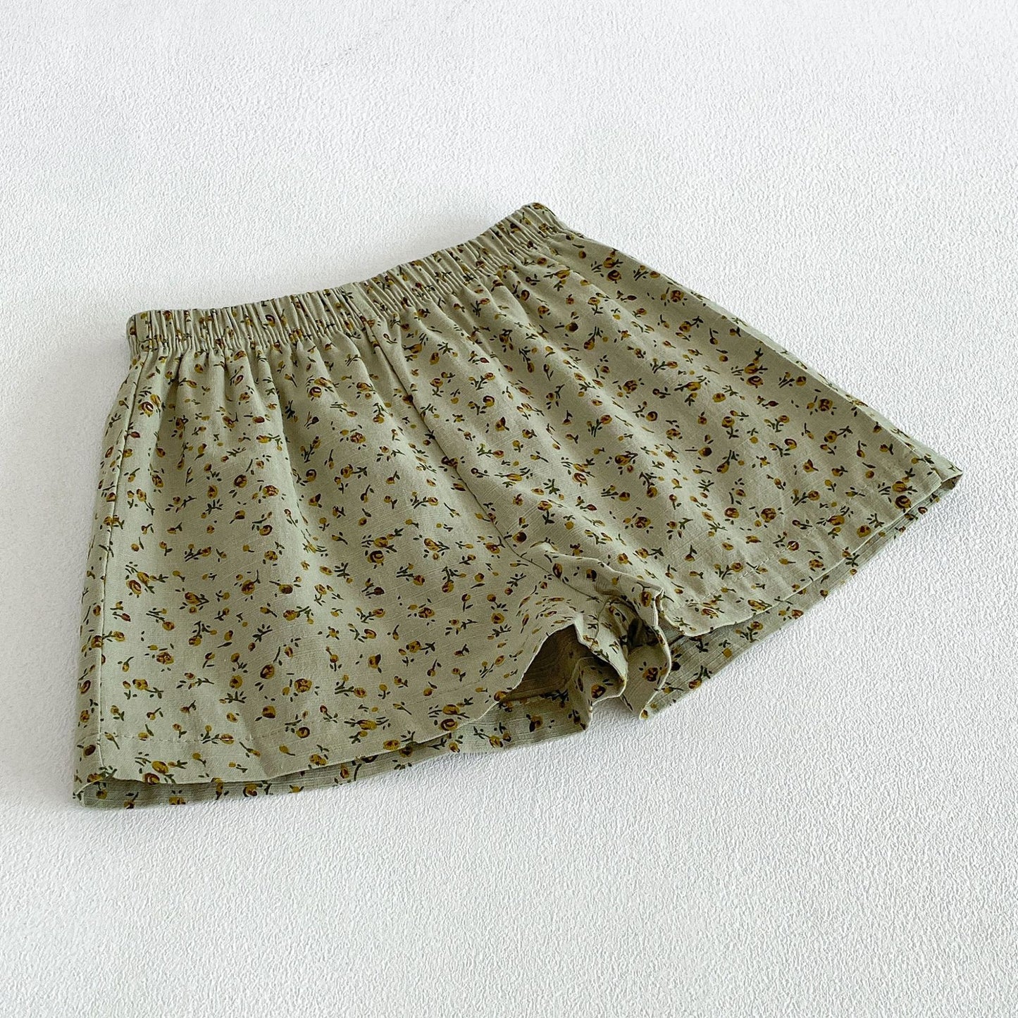 Floral Lace Set フラワー ノースリーブチュニック ショートパンツ セット【mh0013423】