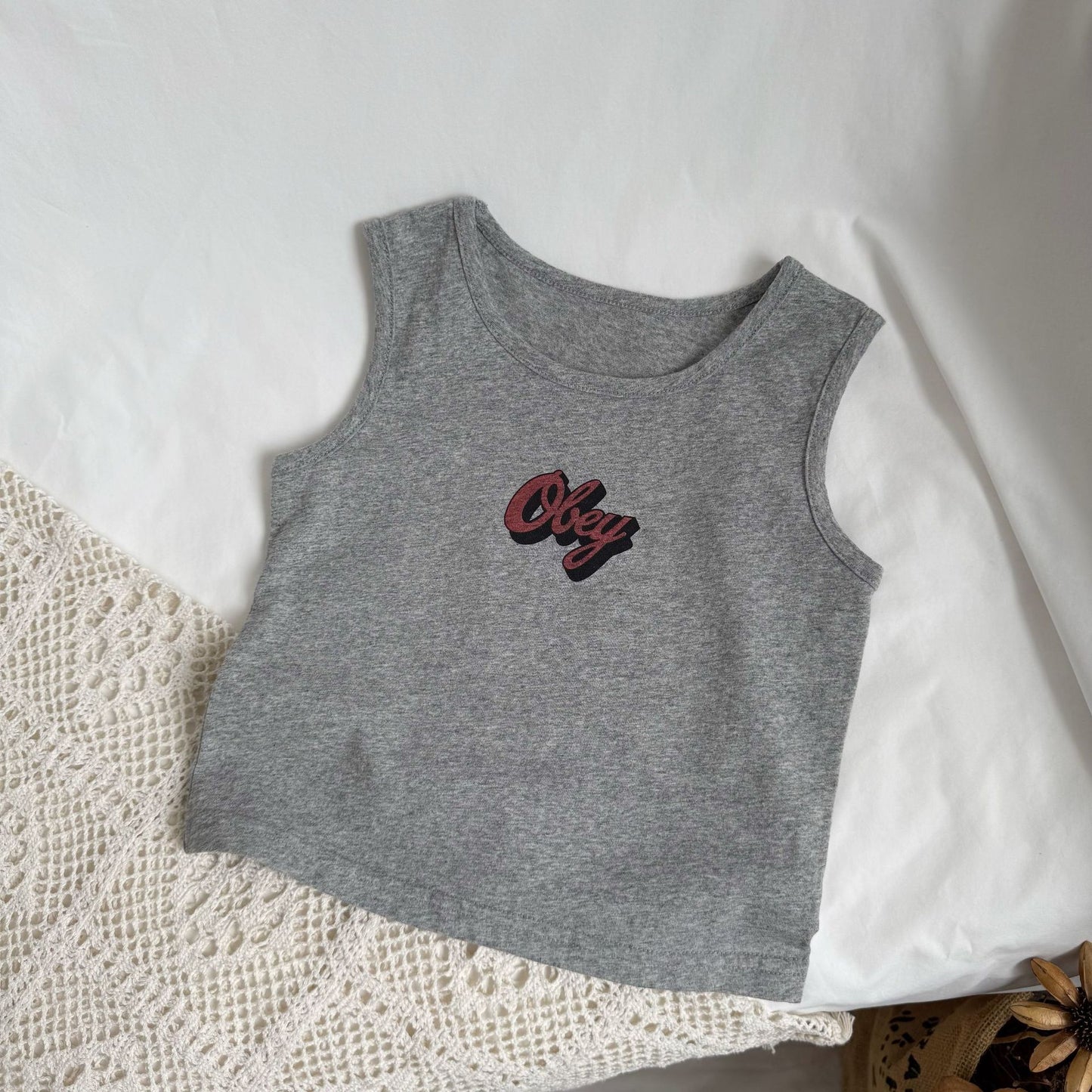 Obey Sign Tank グラフィティロゴ タンクトップ【mh0013641】