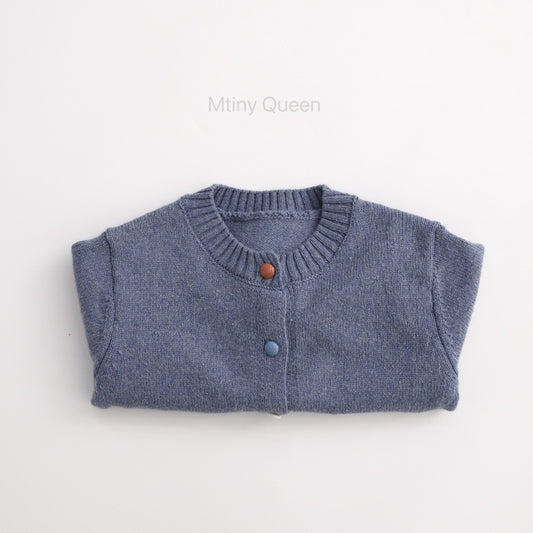 Multi-color Button Cotton Cardigan コットン ニット カーディガン【mh0012505】