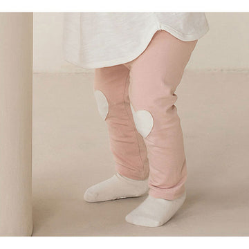 Heart Patch Cotton Leggings ハートパッチ レギンスパンツ【mh0012608】