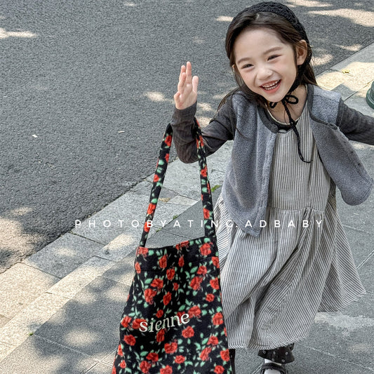 -フロントボタン付きフリースベスト【mh0010809】 - mamahalo shop - ベスト - べビー服 - 子供服 - 男の子 - 女の子