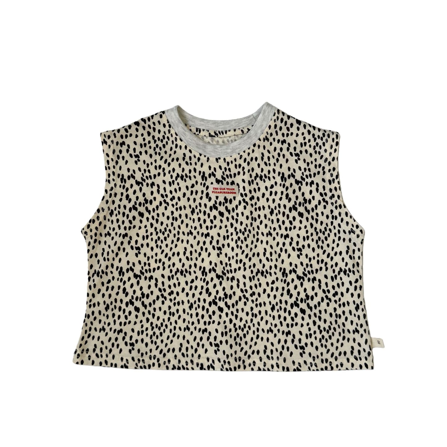 Leopard Print Round Neck Tank レオパード タンクトップ【mh0013648】