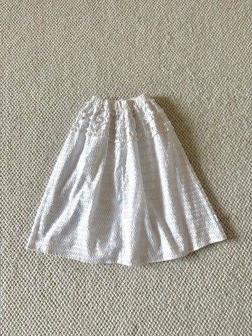 yummy&rocky | Jacquard Cotton Lace Skirt コットン レース スカート【mh0020176】