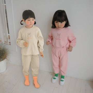 Rabbit Waffle Tulle Set ウサギ ワッフル セットアップ【mh0012613】