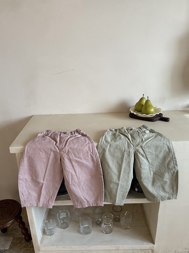 -ハートポケットルーズロングパンツ【mh0011044】 - mamahalo shop - ロングパンツ・スウェットパンツ - べビー服 - 子供服 - 男の子 - 女の子