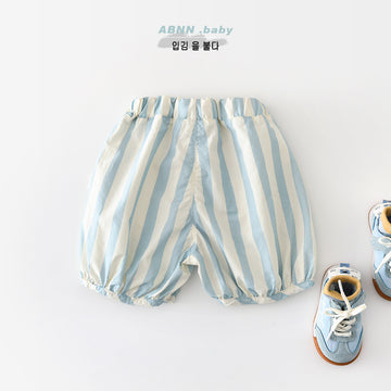 Retro Nautical Shorts ストライプ ショートパンツ【mh0012865】