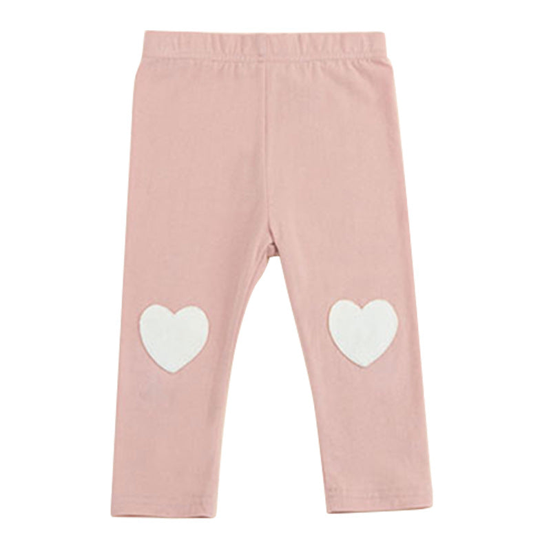 Heart Patch Cotton Leggings ハートパッチ レギンスパンツ【mh0012608】