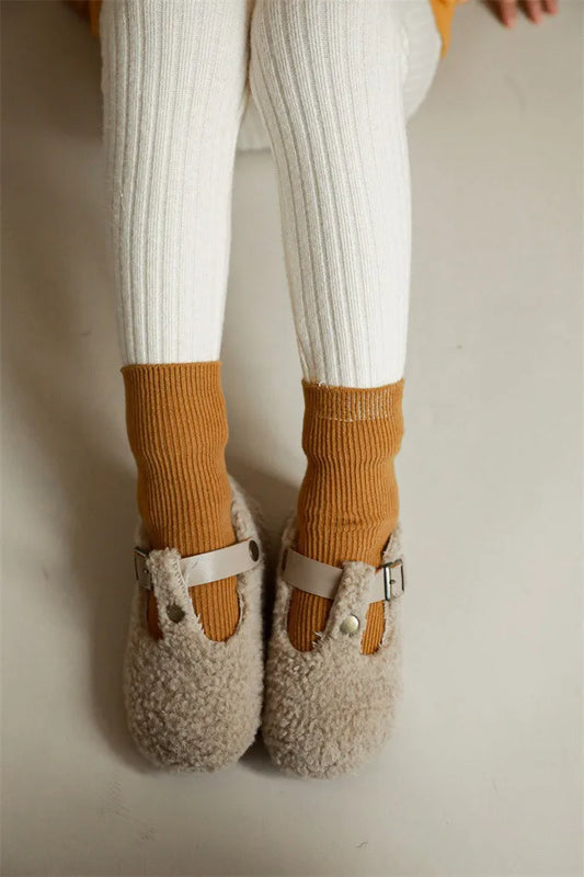 -キッズ 裏フリース レギンスパンツ 暖パン - mamahalo shop - レギンスパンツ - べビー服 - 子供服 - 男の子 - 女の子