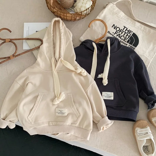 -キッズパーカー 裏フリース スウェットフーディ ポケット 2カラー ボーイズ 男の子 子供服 - mamahalo shop - トレーナー・フーディ - べビー服 - 子供服 - 男の子 - 女の子