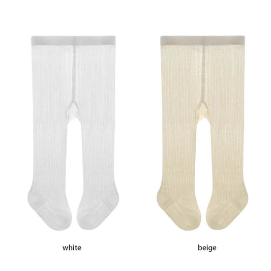 -☺︎ ベビータイツ メッシュタイツ サマータイツ 編みタイツ 靴下 - mamahalo shop - ベビー用靴下・タイツ - べビー服 - 子供服 - 男の子 - 女の子