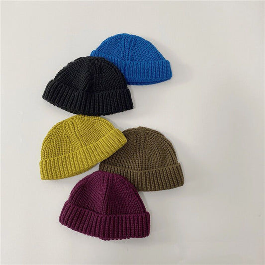 -ベビー キッズ ニット帽 ニットキャップ ワッチキャップ ボーイズ【mh0002401】 - mamahalo shop - ベビー用帽子 - べビー服 - 子供服 - 男の子 - 女の子