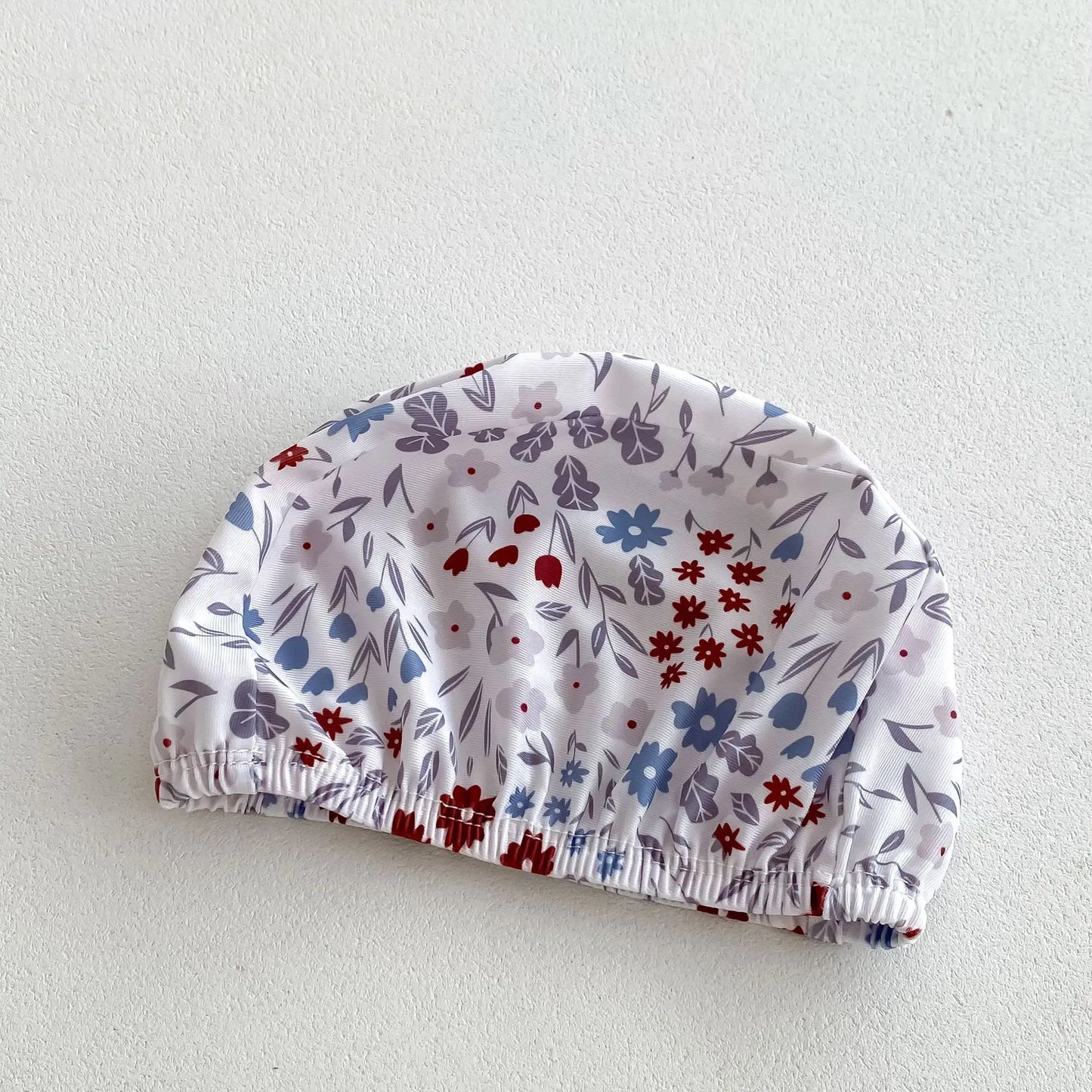 -ベビー水着 キャミソールペプラムワンピース 帽子セット スイムウェア ラッシュガード フラワー花柄プリント【mh0005110】 - mamahalo shop - ベビー用水着 - べビー服 - 子供服 - 男の子 - 女の子