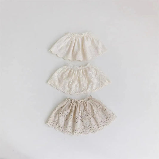 -ベビースカート レーススカート オーバースカート 2カラー【mh0006332】 - mamahalo shop - スカート - べビー服 - 子供服 - 男の子 - 女の子