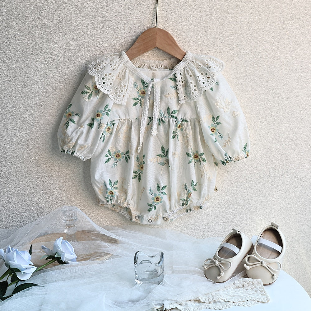 -ベビー キッズ レース つけ襟 付け襟 アタッチメント カラー 5デザイン ベージュ ガールズ - mamahalo shop - ショール - べビー服 - 子供服 - 男の子 - 女の子