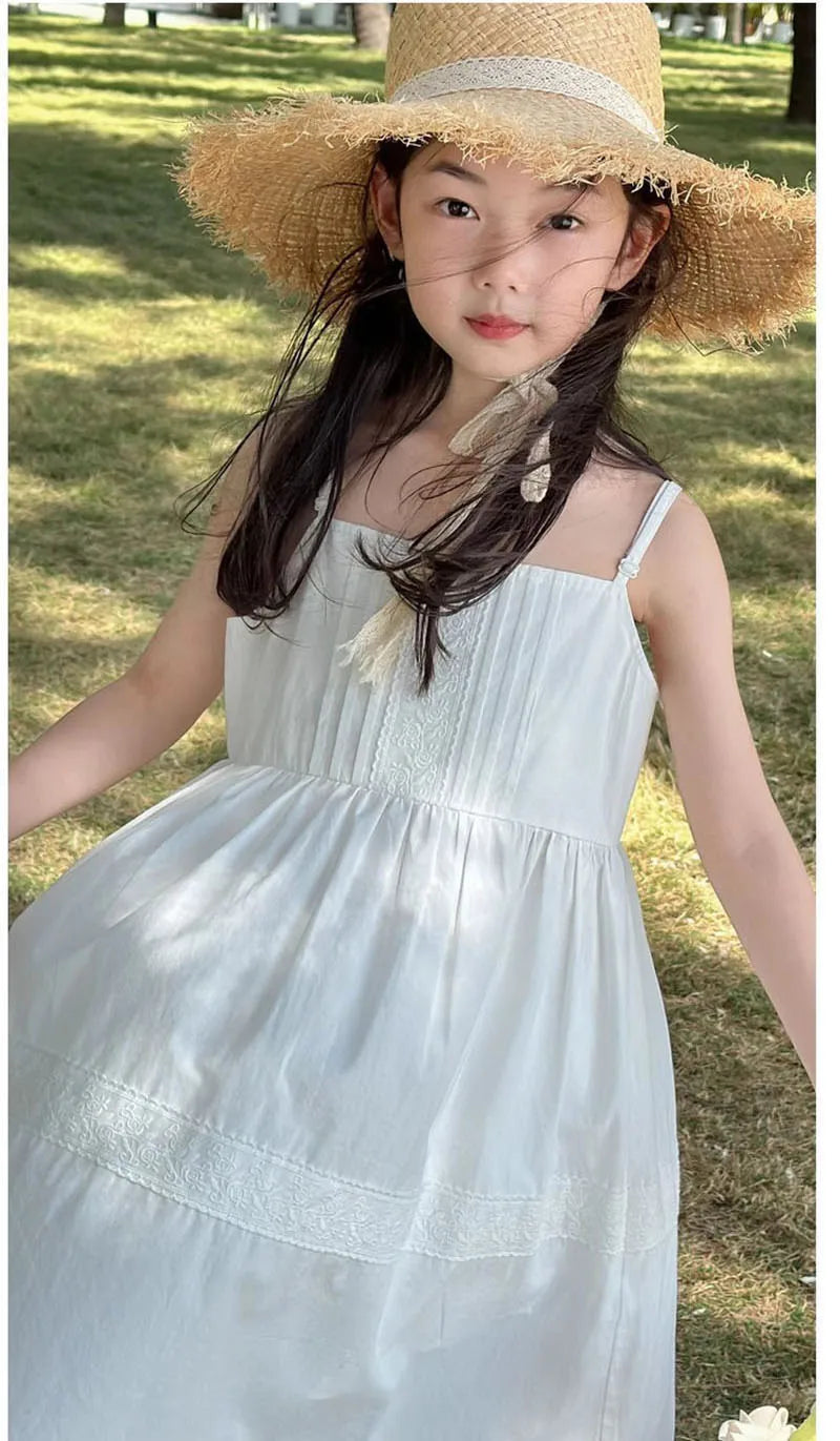 -キッズワンピース/トップス キャミソールワンピース/シアー長袖Tシャツ - mamahalo shop - ノースリーブワンピース - べビー服 - 子供服 - 男の子 - 女の子