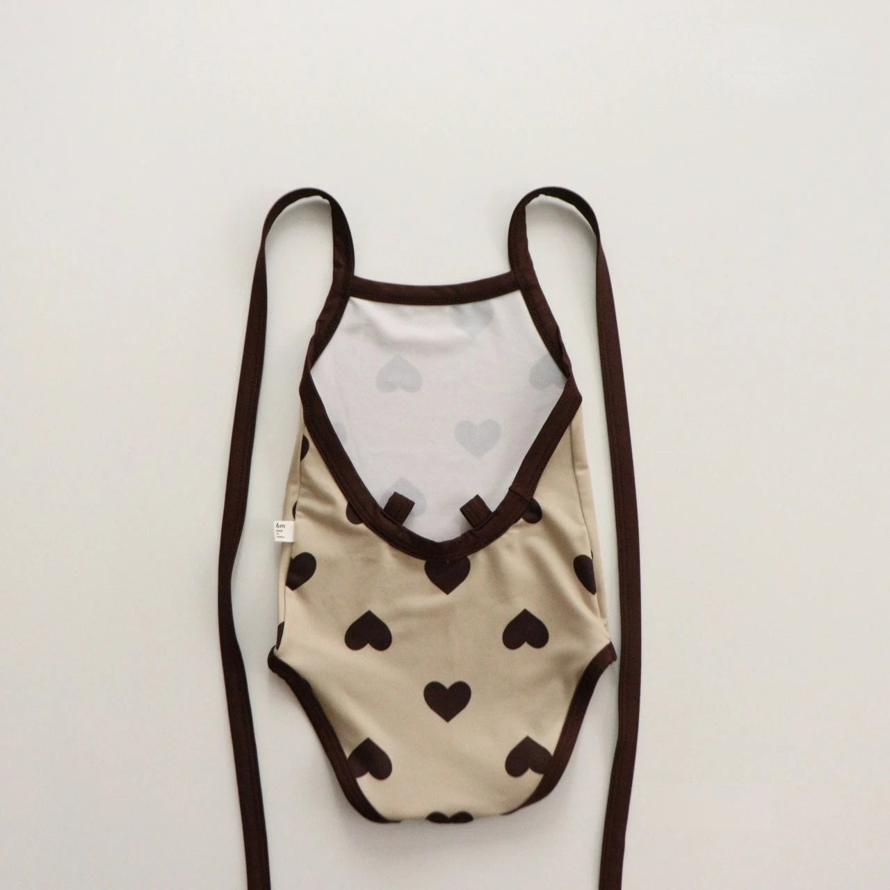 -ベビー水着 帽子セット ワンピース ハートプリント スイムウェア 3カラー【mh0004448】 - mamahalo shop - ベビー用水着 - べビー服 - 子供服 - 男の子 - 女の子