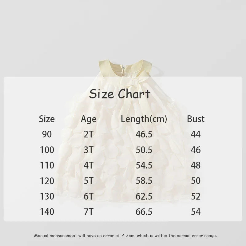 -キッズワンピース 花びらノースリーブホルターネック サマードレス - mamahalo shop - ノースリーブワンピース - べビー服 - 子供服 - 男の子 - 女の子