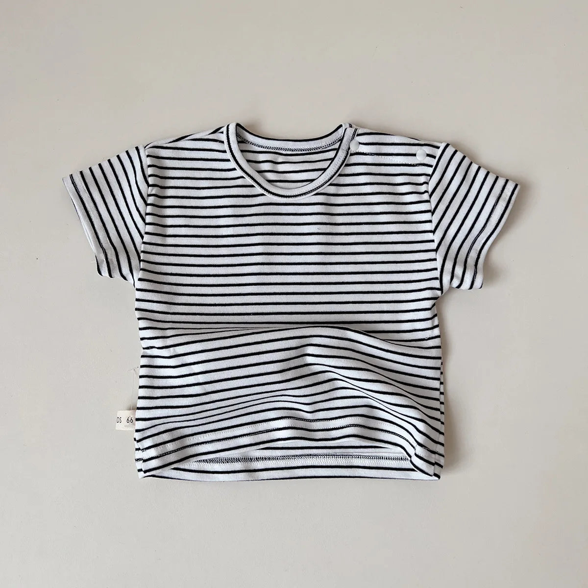 -ベビートップス/パンツ 半袖ボーダー無地Tシャツ/サスペンダーショートパンツ - mamahalo shop - サロペットパンツ・サスペンダーパンツ - べビー服 - 子供服 - 男の子 - 女の子