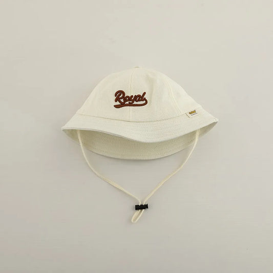 -キッズ帽子 バケットハット フィッシャーマンハット レターロゴ刺繍【mh0005081】 - mamahalo shop - ベビー用帽子 - べビー服 - 子供服 - 男の子 - 女の子