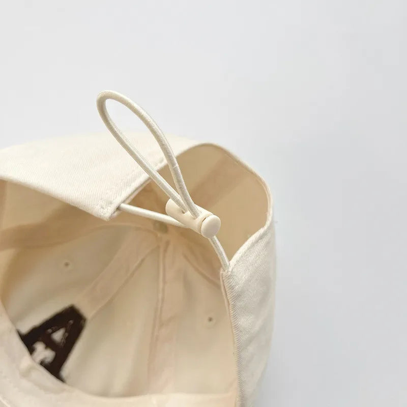 -キッズ帽子 キャップ 野球帽 レターロゴワッペン サマーハット【mh0006191】 - mamahalo shop - ベビー用帽子 - べビー服 - 子供服 - 男の子 - 女の子