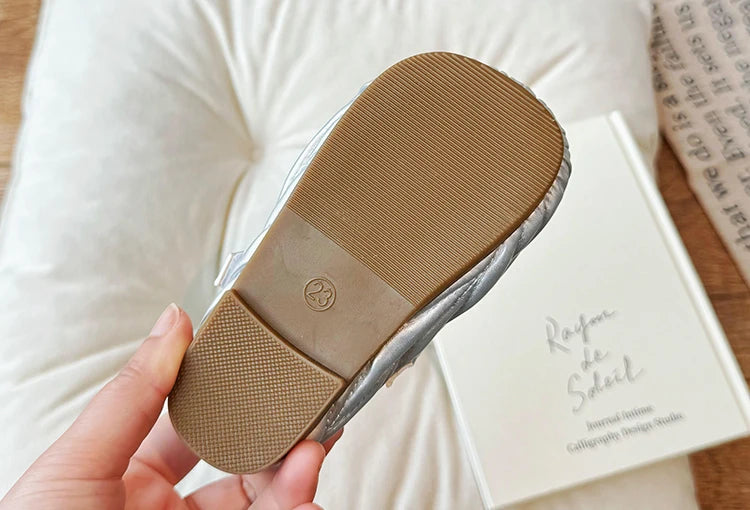 -キッズシューズ ストラップシューズ フラットシューズ 靴 3カラー - mamahalo shop - 靴 - べビー服 - 子供服 - 男の子 - 女の子