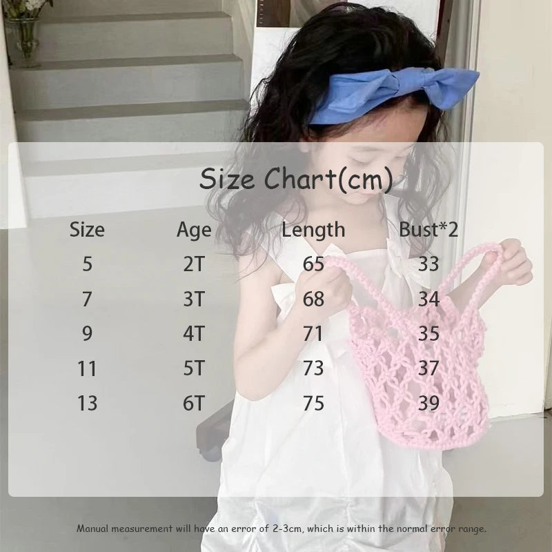 -キッズワンピース キャミソールリボンドレス イレギュラースカート 2カラー【mh0005652】 - mamahalo shop - ノースリーブワンピース - べビー服 - 子供服 - 男の子 - 女の子