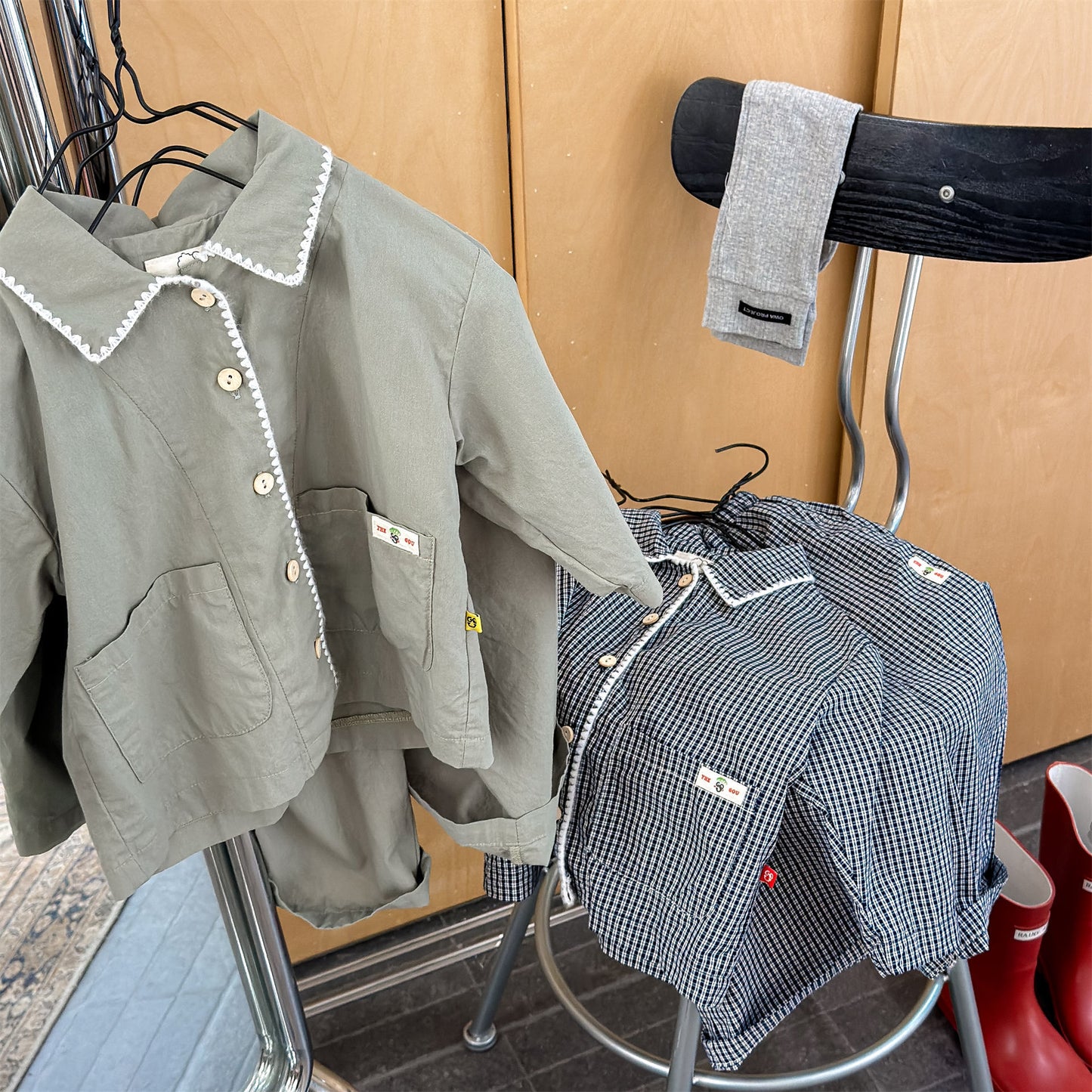 長袖パジャマ Children's Shirt Pants Two Piece Set セットアップ パジャマ【mh0011945】