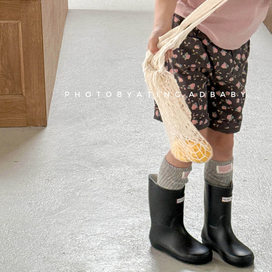 ハーフパンツ・ショートパンツ フラワープリントショートパンツ【mh0009551】