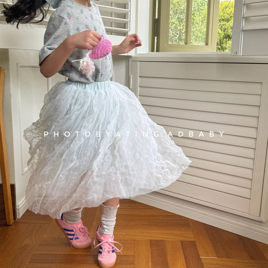 スカート チュチュチュールシアースカート【mh0010143】