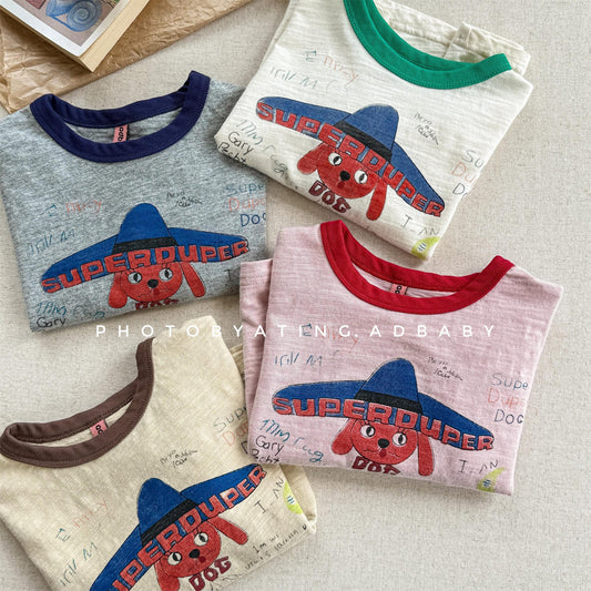 半袖Tシャツ キャラクタープリント半袖Tシャツ【mh0010129】