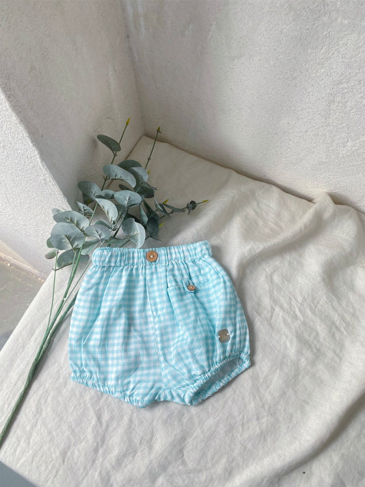 al agua patos | Gauze Cotton Gingham Bloomers ガーゼコットンギンガムチェックブルマ【mh0020159】 mamahalo shop