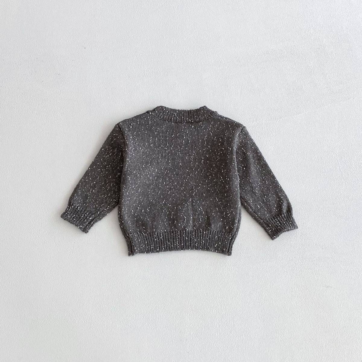 ニット・セーター 長袖セーター ニット プルオーバー ネップヤーン ゆったり シンプル ベーシック【mh0011382】