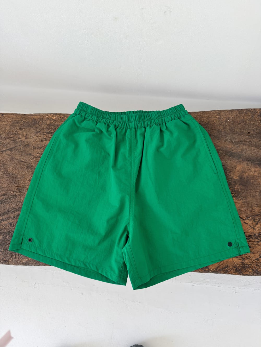 Athletic Casual Nylon Drawstring Shorts スポーツ ショートパンツ【mh0013518】 Green / 100cm KUMAI.KIDS ハーフパンツ・ショートパンツ