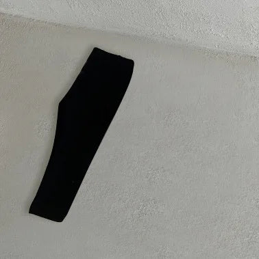 レギンスパンツ Black / 6M 66CM ベビーレギンス シンプル ベーシックパンツ レギンスパンツ 裏フリース ユニセックス 男の子 女の子 子供服【mh0003406】