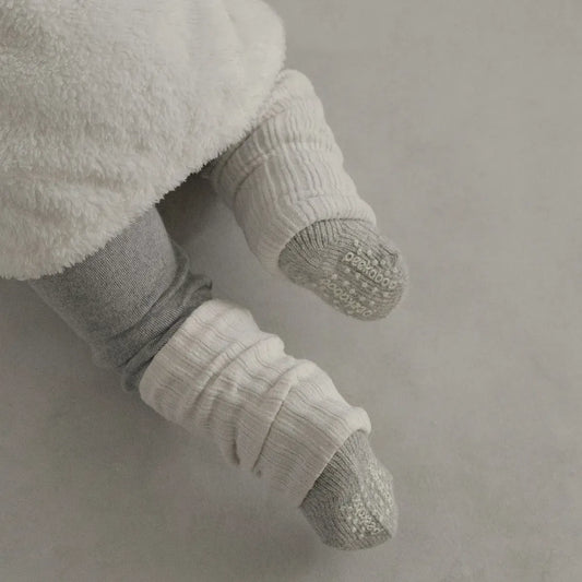 レギンスパンツ ベビーパンツ リブレッグウォーマードッキングレギンスパンツ【mh0007643】