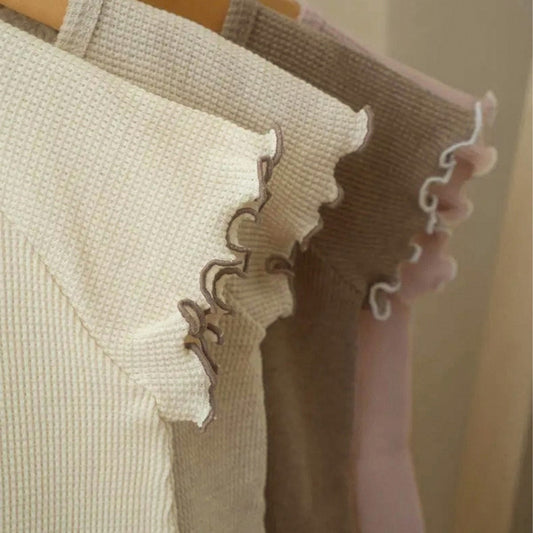 半袖ロンパース メロウフリル半袖ロンパース【mh0010001】