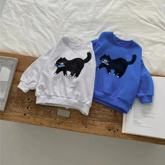 トレーナー・フーディ アニマルキャット猫スウェットシャツ【mh0011114】