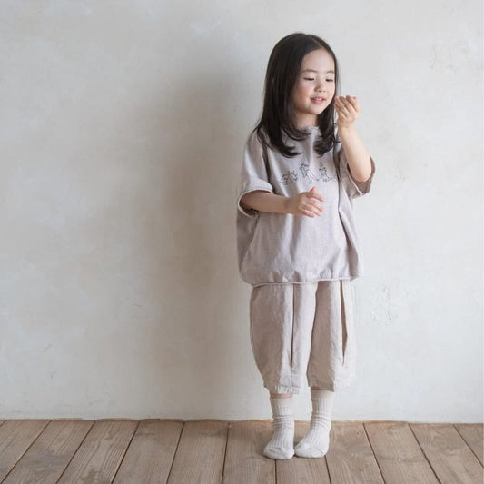 半袖Tシャツ ダイナソー恐竜プリント半袖Tシャツ【mh0010211】