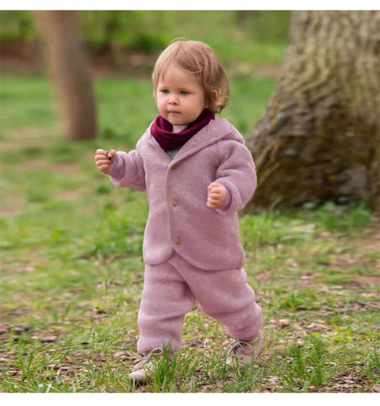 長袖セットアップ スウェットジャケット/パンツ 厚手 フード付 カジュアル 【mh0011703】