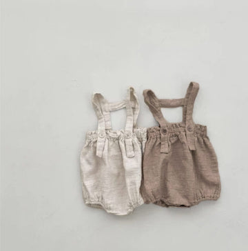 Carrier Shorts Jumpsuit サスペンダー ブルマ ロンパース【mh0013111】 BBAMMA サロペットパンツ・サスペンダーパンツ